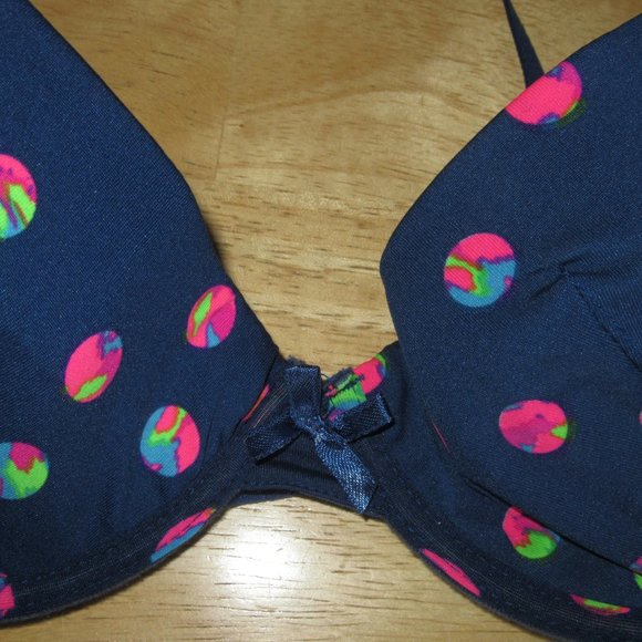 Beverly Hills Polo Club Blue Bra NEW - Picture 2 of 3